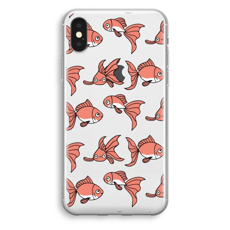 Blub: iPhone X Transparant Hoesje