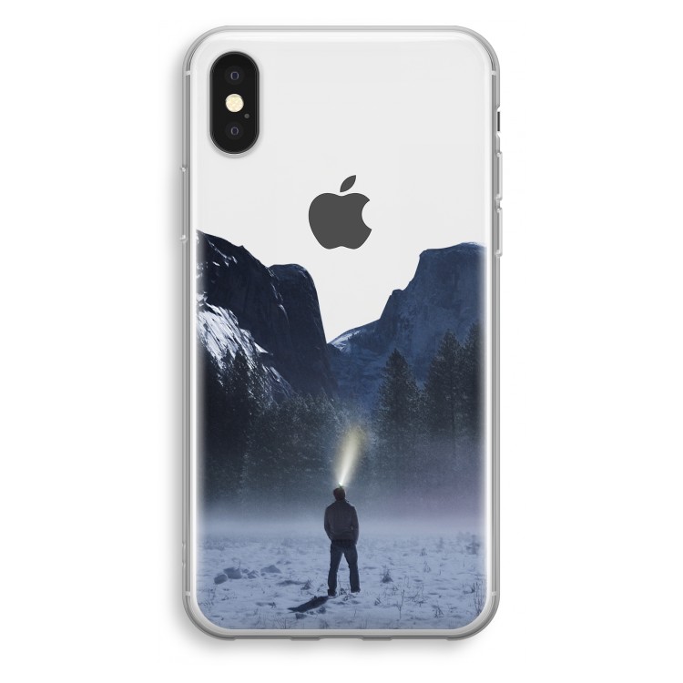 Wanderlust: iPhone X Transparant Hoesje