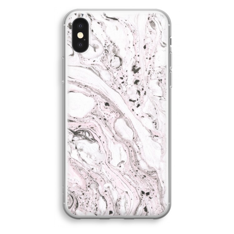 Mengelmoes: iPhone X Transparant Hoesje