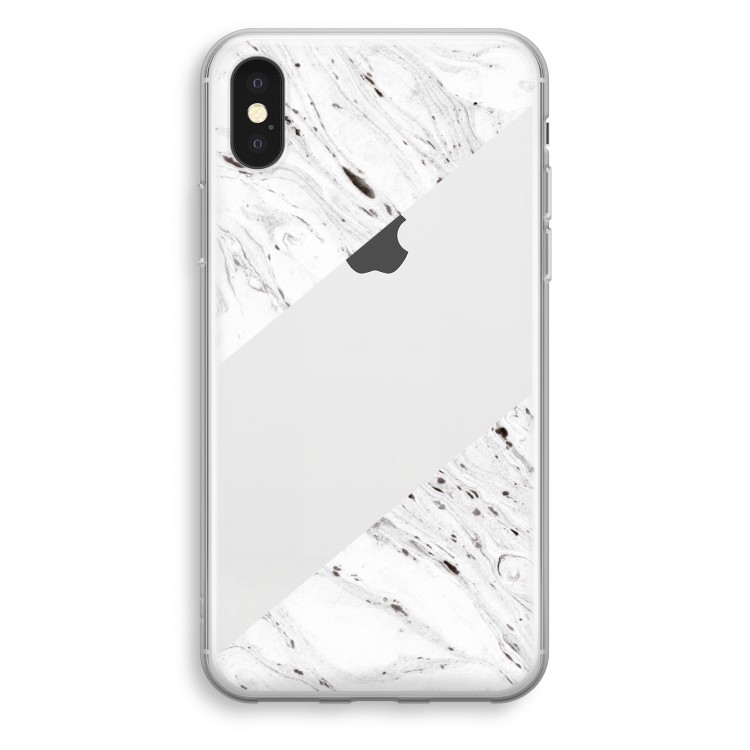 Biggest stripe: iPhone X Transparant Hoesje