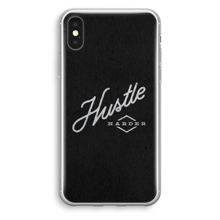 Hustle: iPhone X Transparant Hoesje