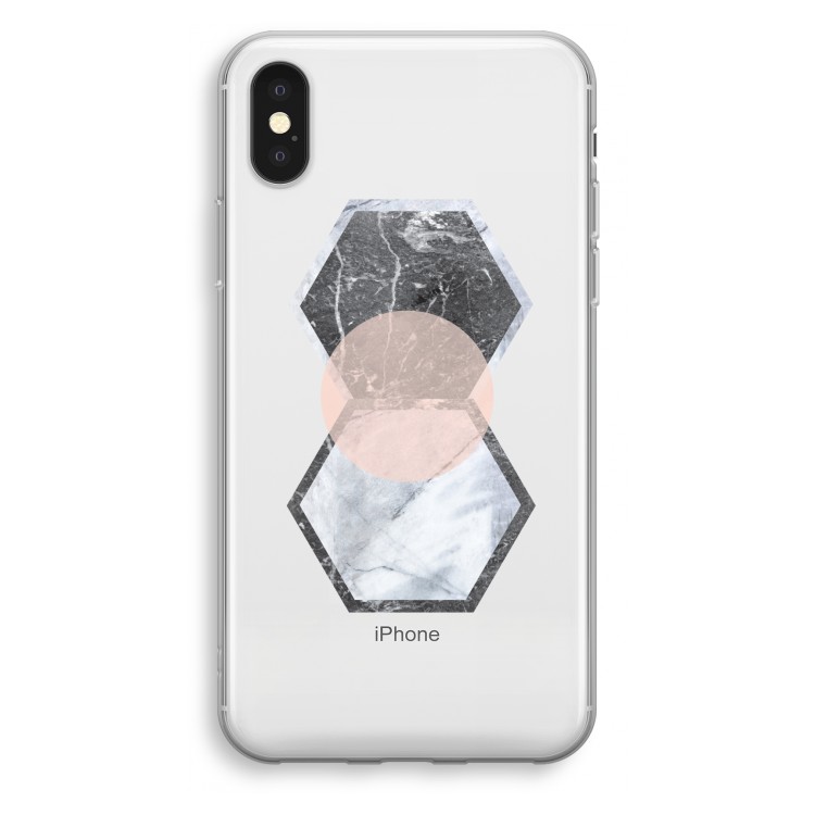 Creatieve toets: iPhone X Transparant Hoesje