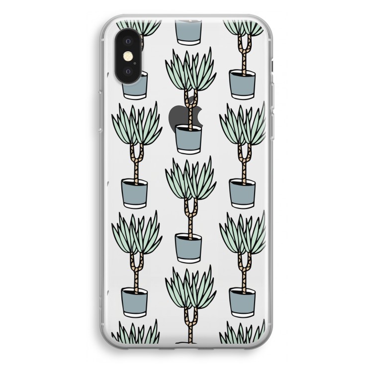 Boompje: iPhone X Transparant Hoesje