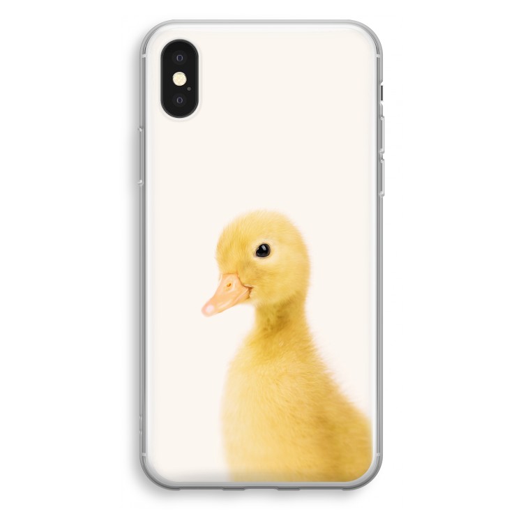 Duke: iPhone X Transparant Hoesje