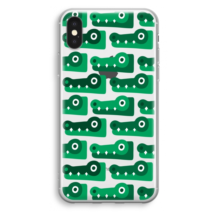 Crocs: iPhone X Transparant Hoesje
