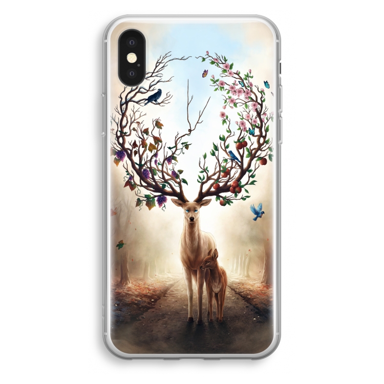 Seasons Change: iPhone X Transparant Hoesje