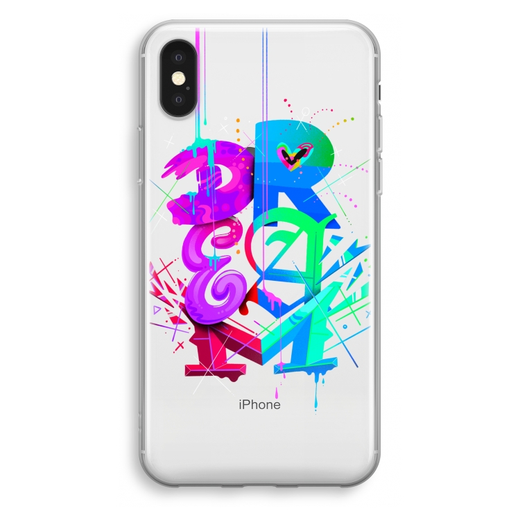 Dream: iPhone X Transparant Hoesje