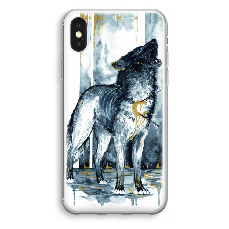 Bleeding Soul: iPhone X Transparant Hoesje