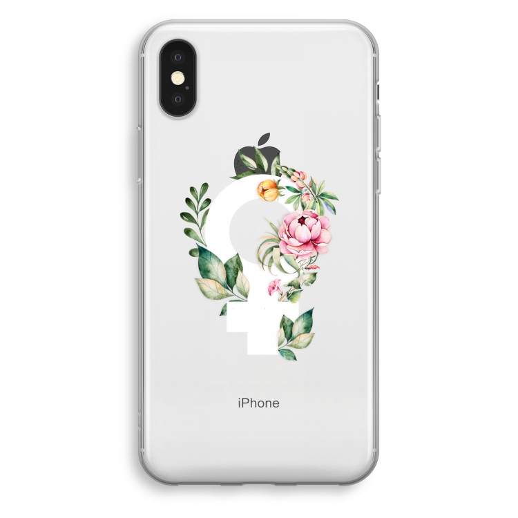 Venus: iPhone X Transparant Hoesje
