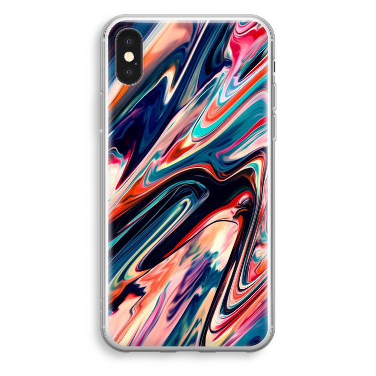 Quantum Being: iPhone X Transparant Hoesje