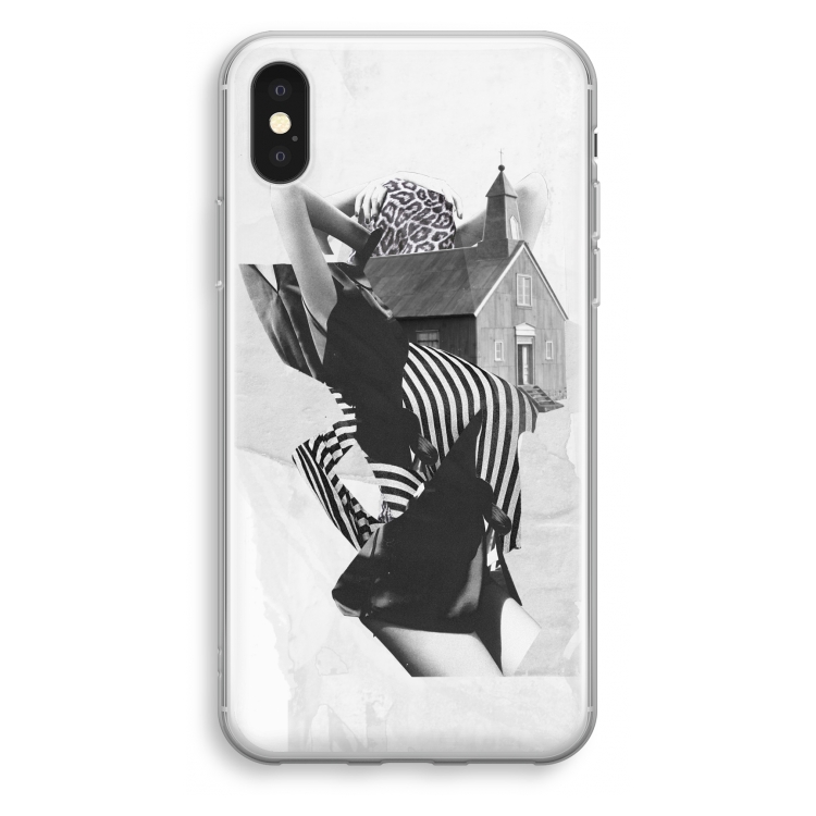 House: iPhone X Transparant Hoesje