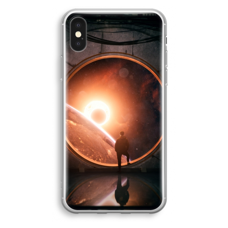 Ephemeral: iPhone X Transparant Hoesje