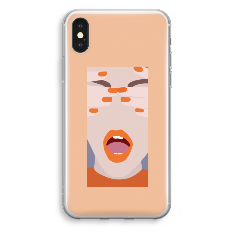 Surprise: iPhone X Transparant Hoesje