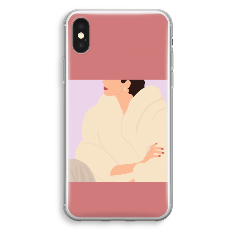 Cosy: iPhone X Transparant Hoesje