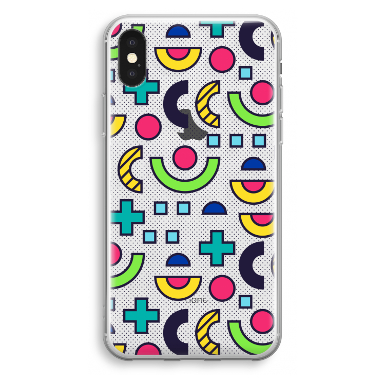 8-bit N°6: iPhone X Transparant Hoesje