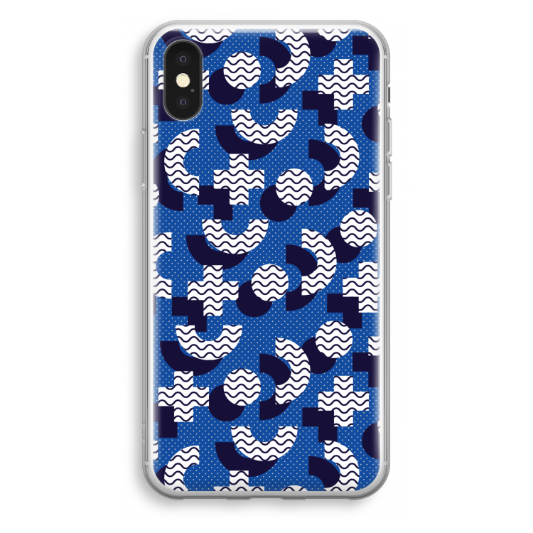 8-bit N°5: iPhone X Transparant Hoesje