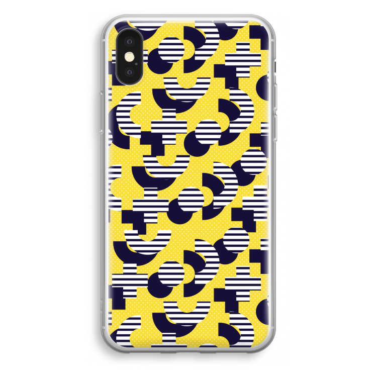 8-bit N°3: iPhone X Transparant Hoesje