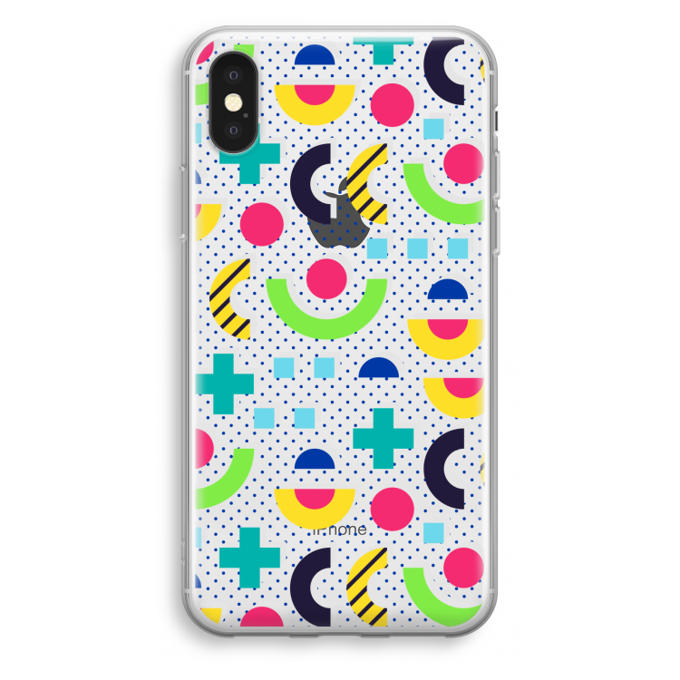 8-bit N°1: iPhone X Transparant Hoesje