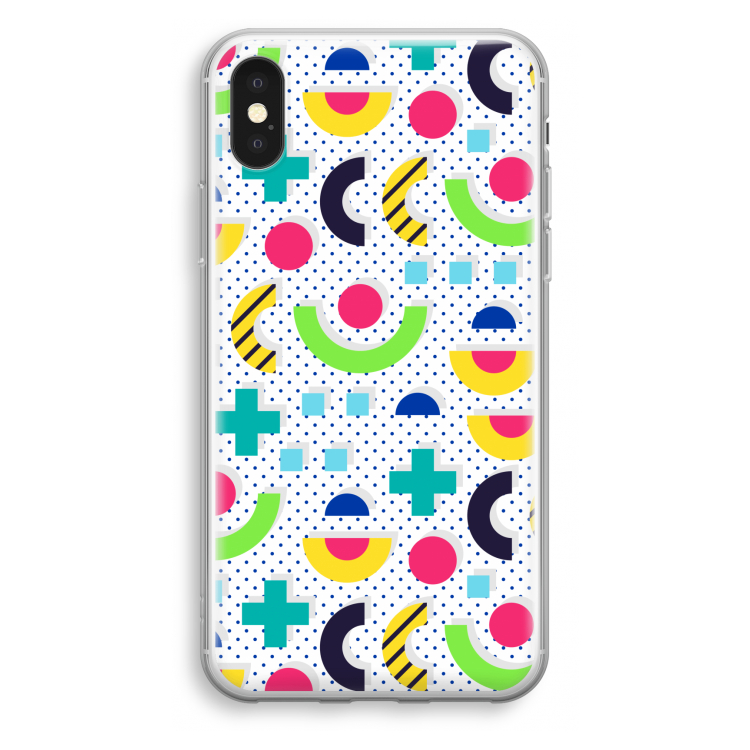 8-bit N°1: iPhone X Transparant Hoesje