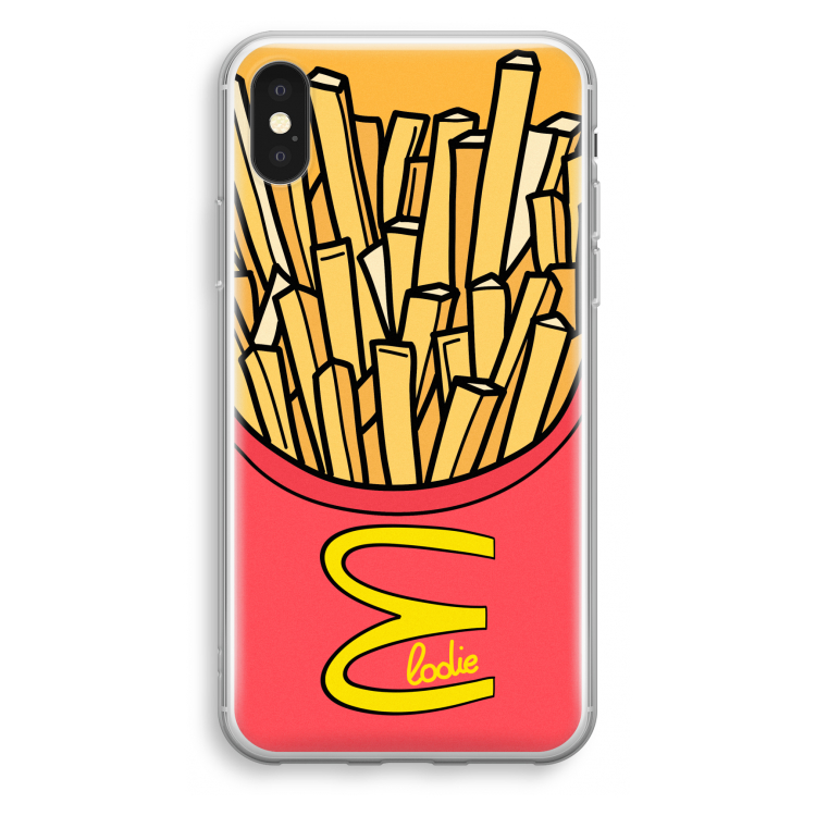 McElodie: iPhone X Transparant Hoesje