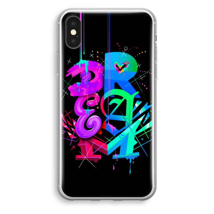 Dream: iPhone X Transparant Hoesje