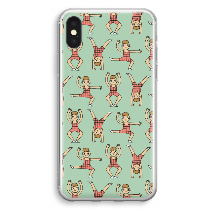 Gymboys: iPhone X Transparant Hoesje