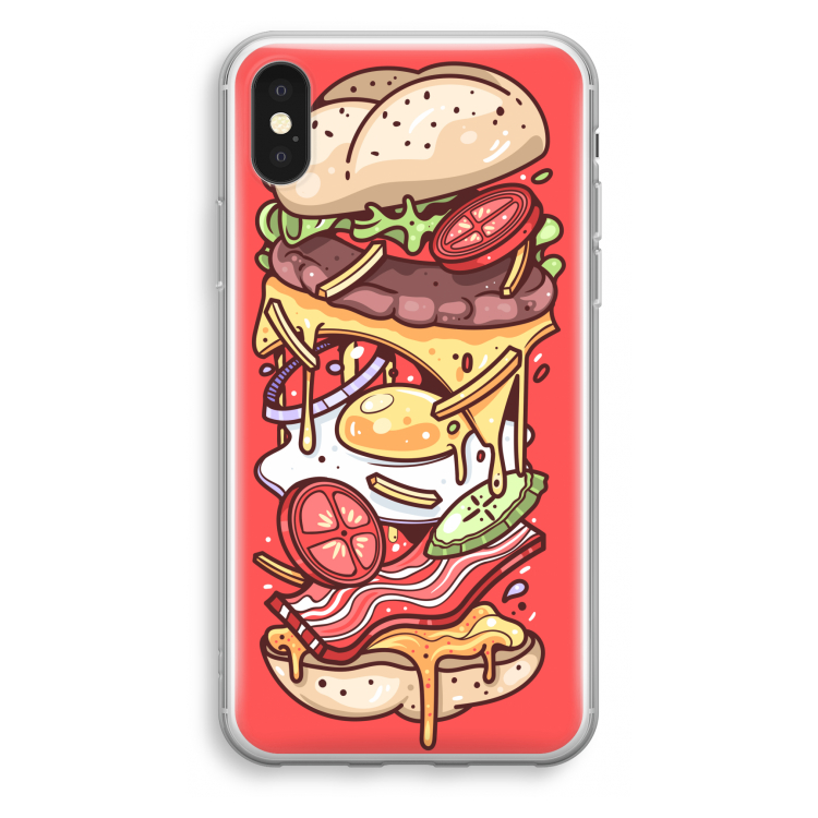 Diet Coke Please: iPhone X Transparant Hoesje