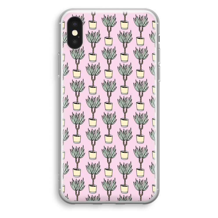 Boompje: iPhone X Transparant Hoesje