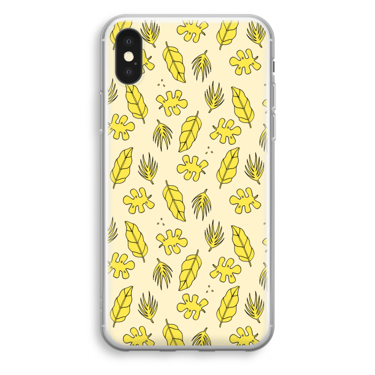 Herfst: iPhone X Transparant Hoesje