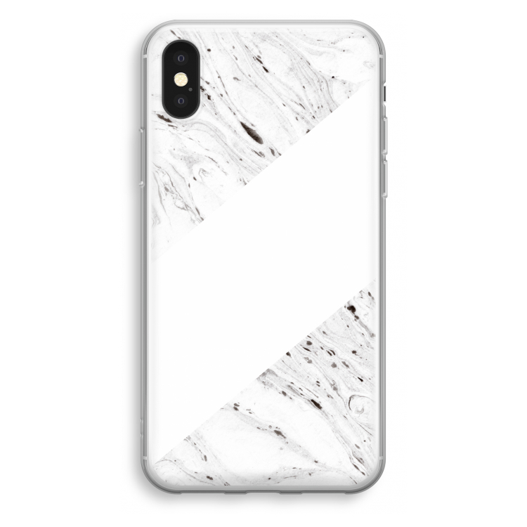 Biggest stripe: iPhone X Transparant Hoesje