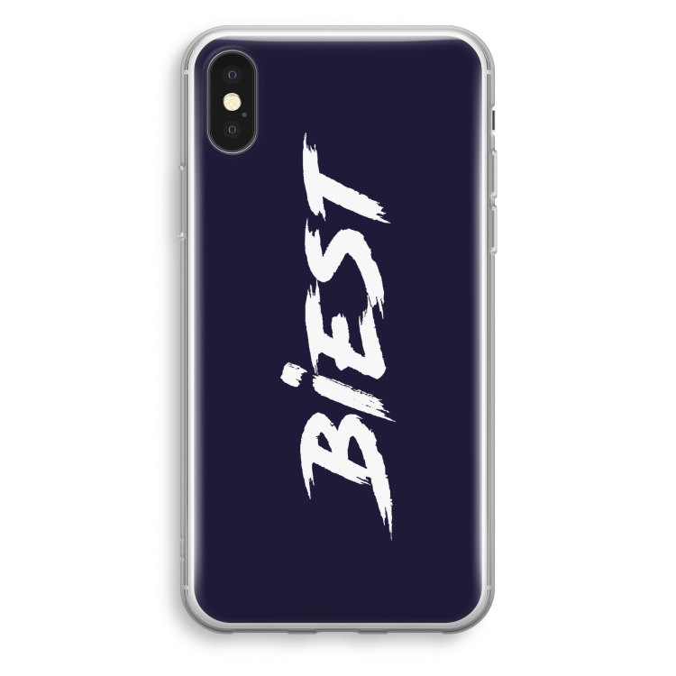 Biest: iPhone X Transparant Hoesje