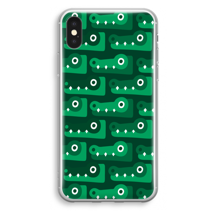 Crocs: iPhone X Transparant Hoesje