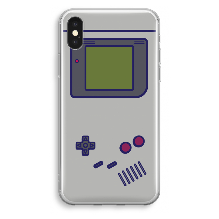 Game On: iPhone X Transparant Hoesje