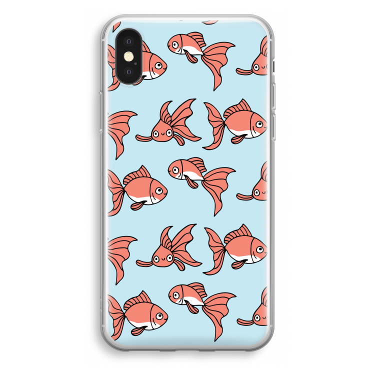 Blub: iPhone X Transparant Hoesje