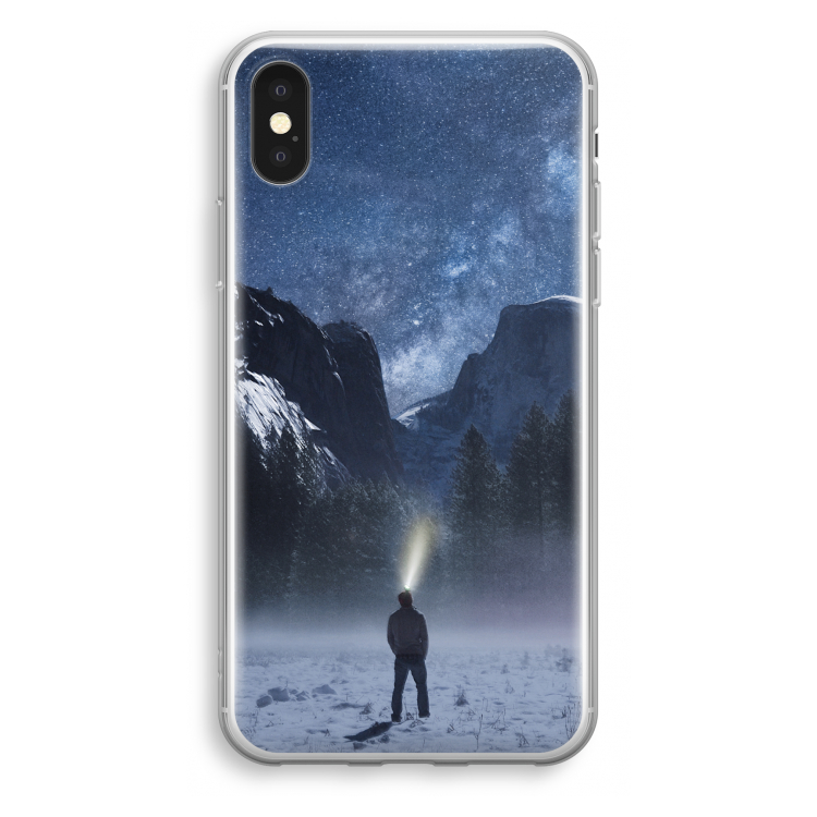 Wanderlust: iPhone X Transparant Hoesje