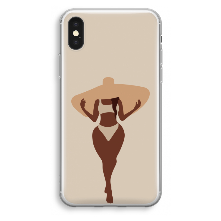 Let's get salty: iPhone X Transparant Hoesje