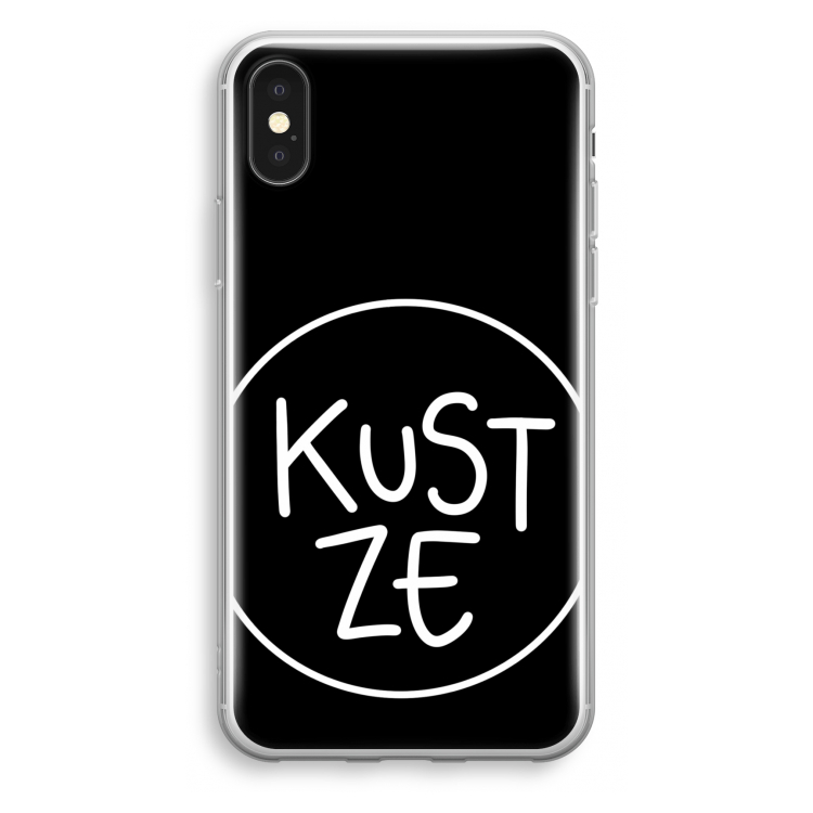KUST ZE: iPhone X Transparant Hoesje