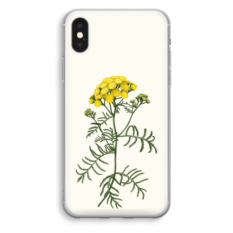 Tansy: iPhone X Transparant Hoesje