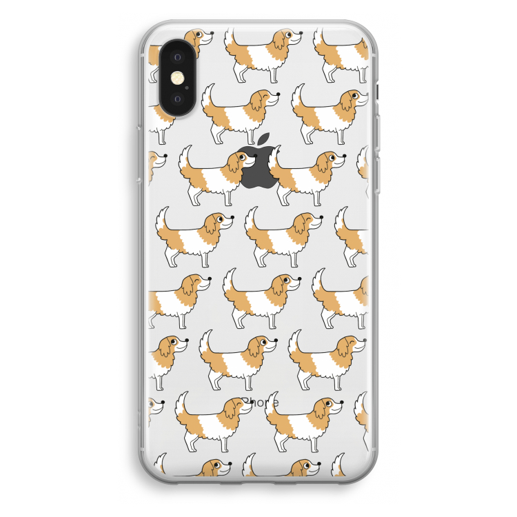 Doggy: iPhone X Transparant Hoesje