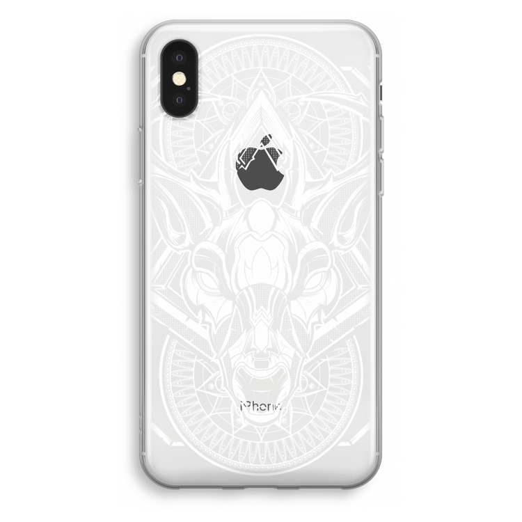 Oh Deer: iPhone XS Transparant Hoesje