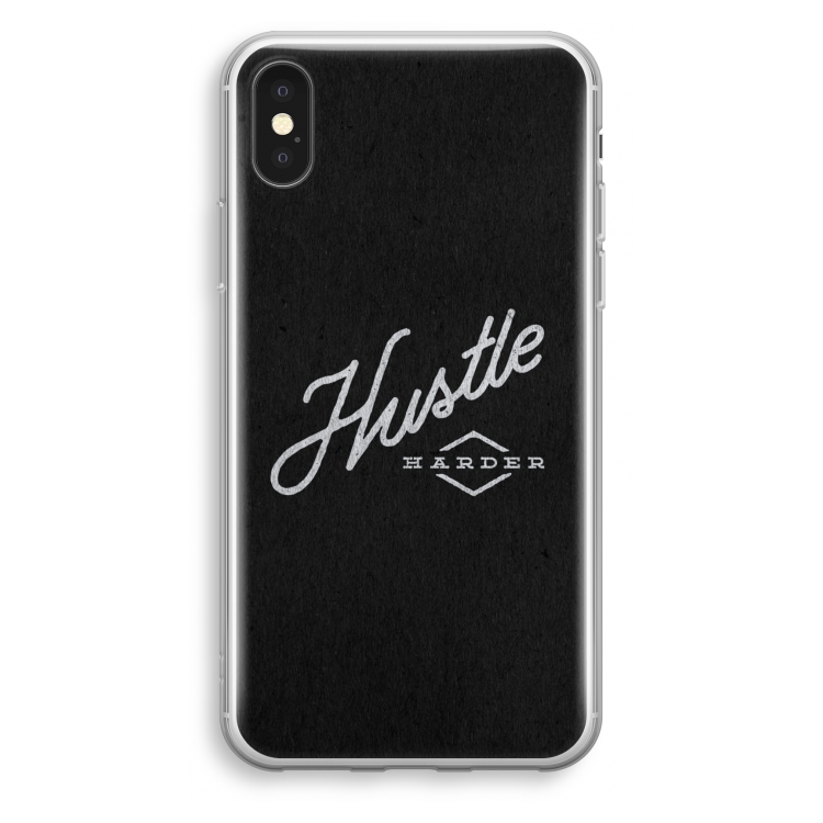 Hustle: iPhone XS Transparant Hoesje
