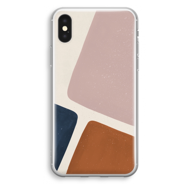Geo #2: iPhone XS Transparant Hoesje