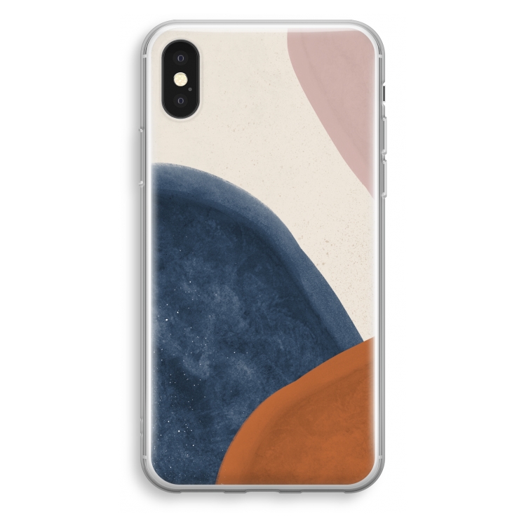 Geo #1: iPhone XS Transparant Hoesje