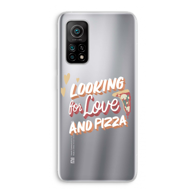 Pizza is the answer: Xiaomi Mi 10T 5G Transparant Hoesje
