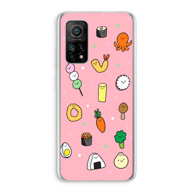 Happy bento friends: Xiaomi Mi 10T 5G Transparant Hoesje