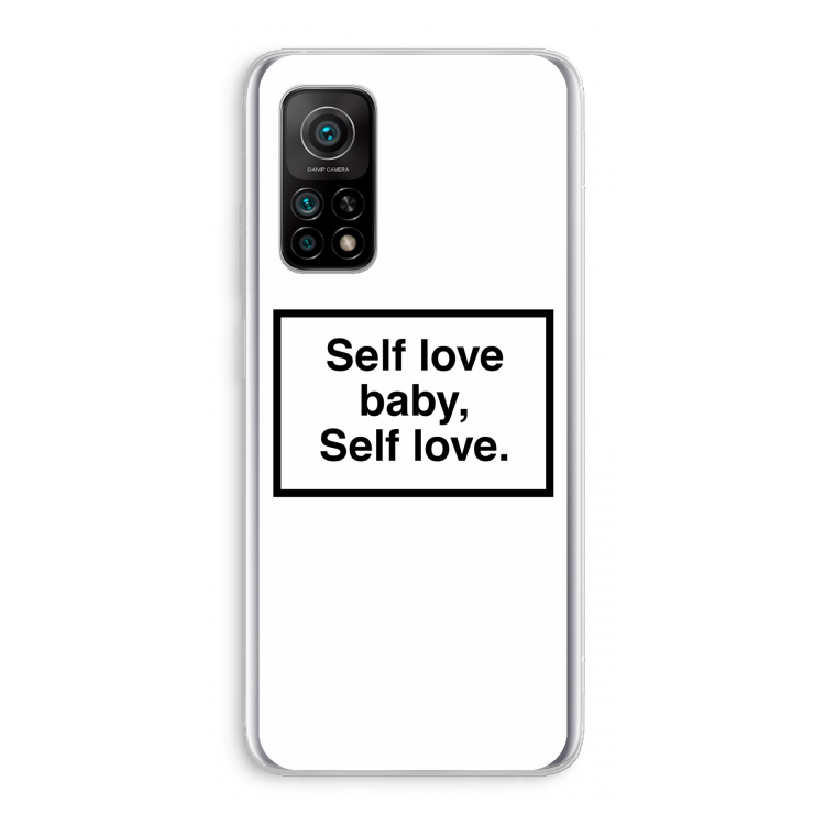 Self love: Xiaomi Mi 10T 5G Transparant Hoesje