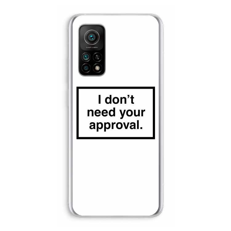 Don't need approval: Xiaomi Mi 10T 5G Transparant Hoesje