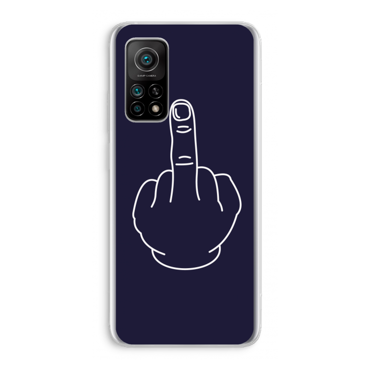 F**k U: Xiaomi Mi 10T 5G Transparant Hoesje