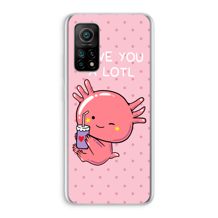 Love You A Lotl: Xiaomi Mi 10T 5G Transparant Hoesje