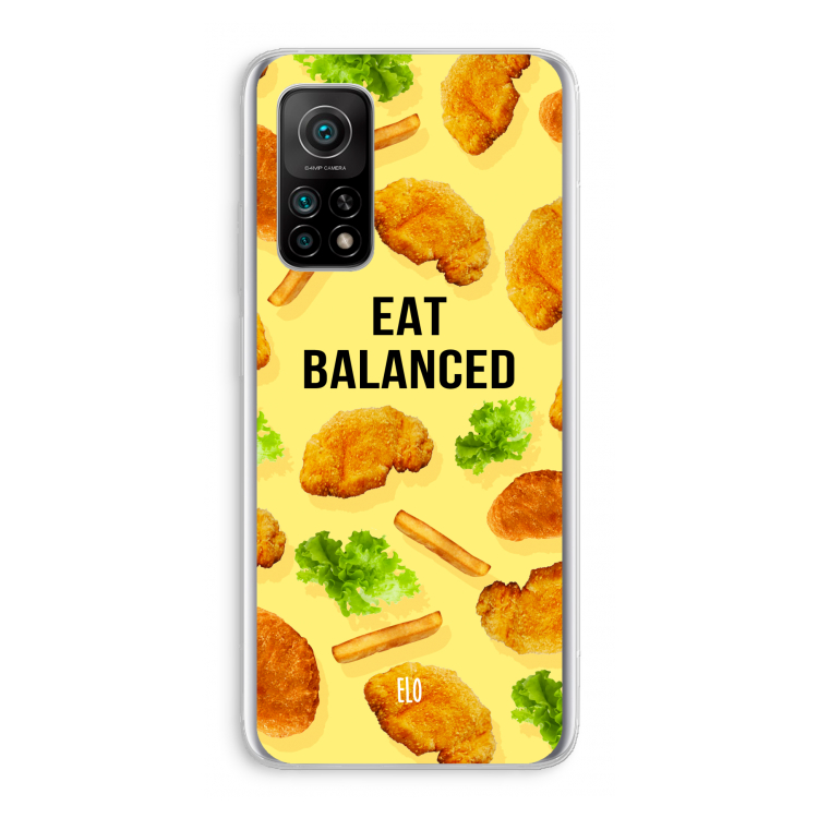 Eat Balanced: Xiaomi Mi 10T 5G Transparant Hoesje